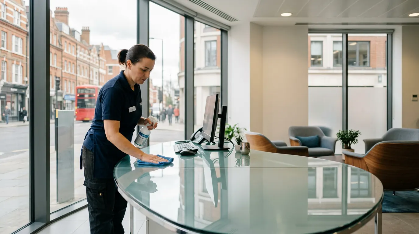 Cleaning Franchises for sale in the UK — editorial photo of a UK cleaning business
