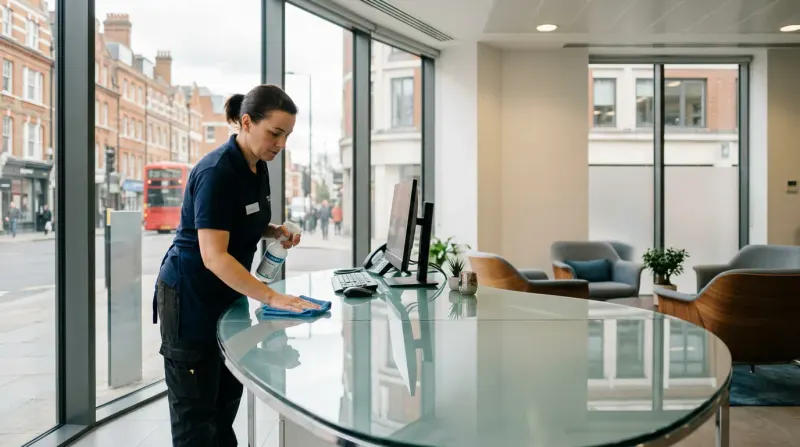 Cleaning Franchises for sale in the UK — editorial photo of a UK cleaning business