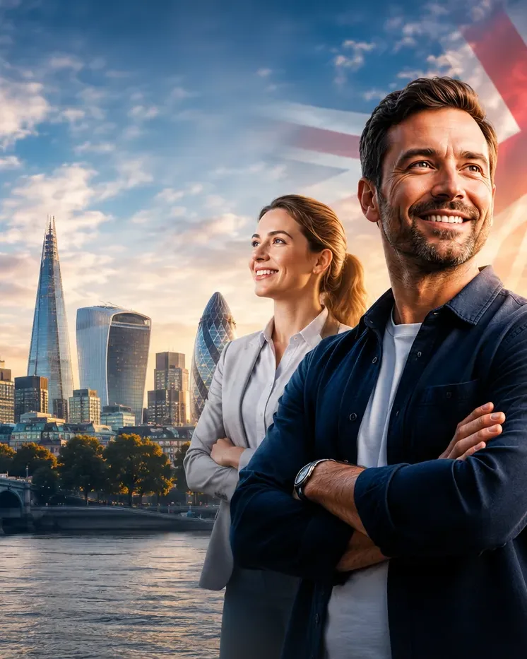 UK franchise owner standing in front of their business — backed by a proven brand